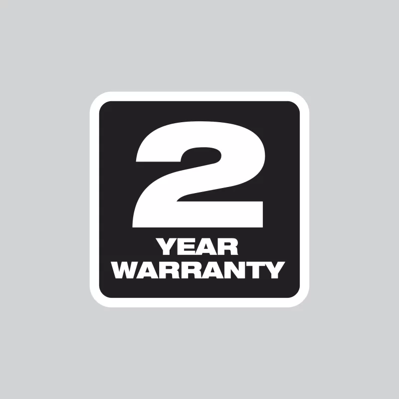 2 year warranty
